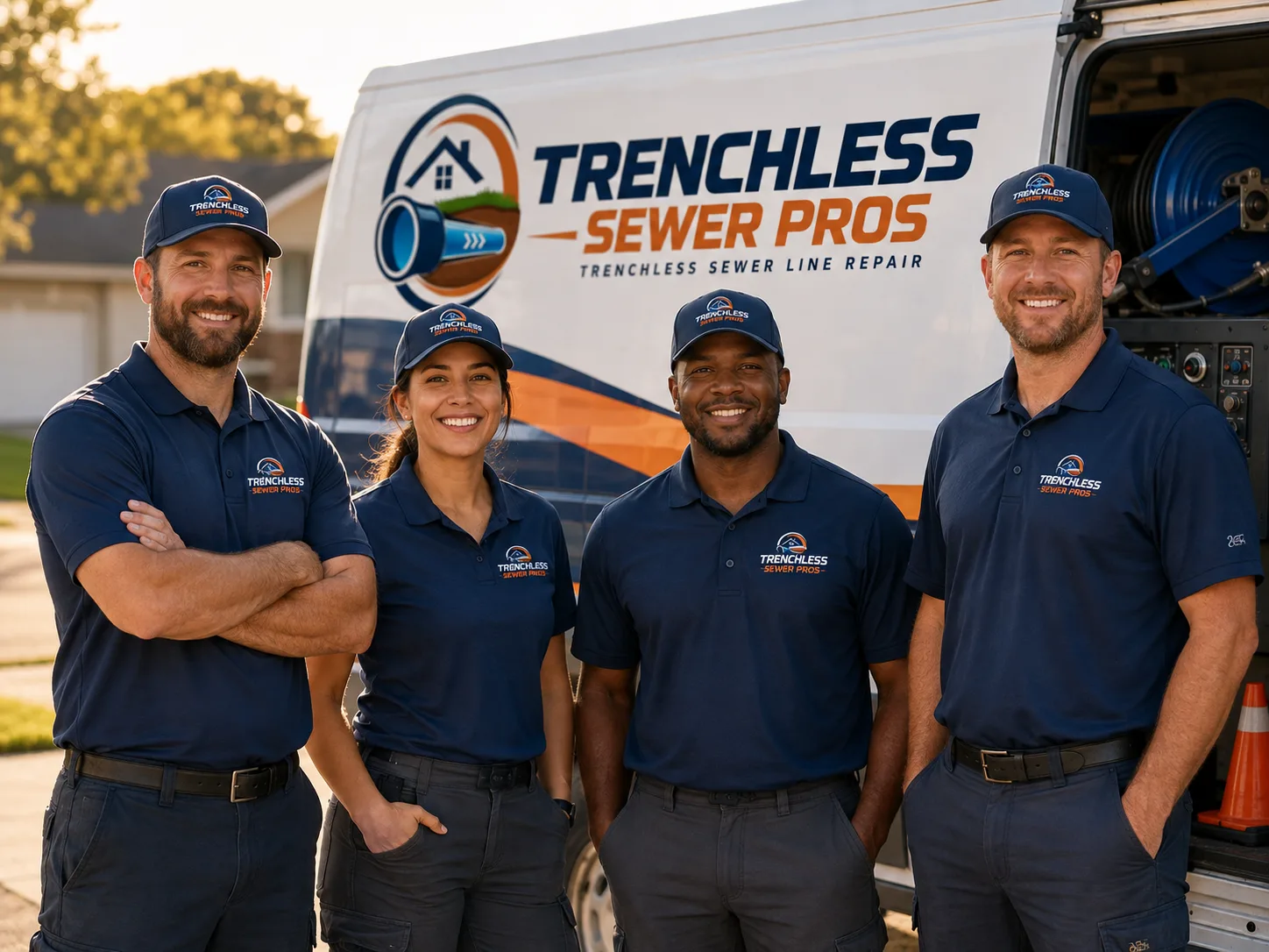 Trenchless Sewer Repair company in Justin, TX